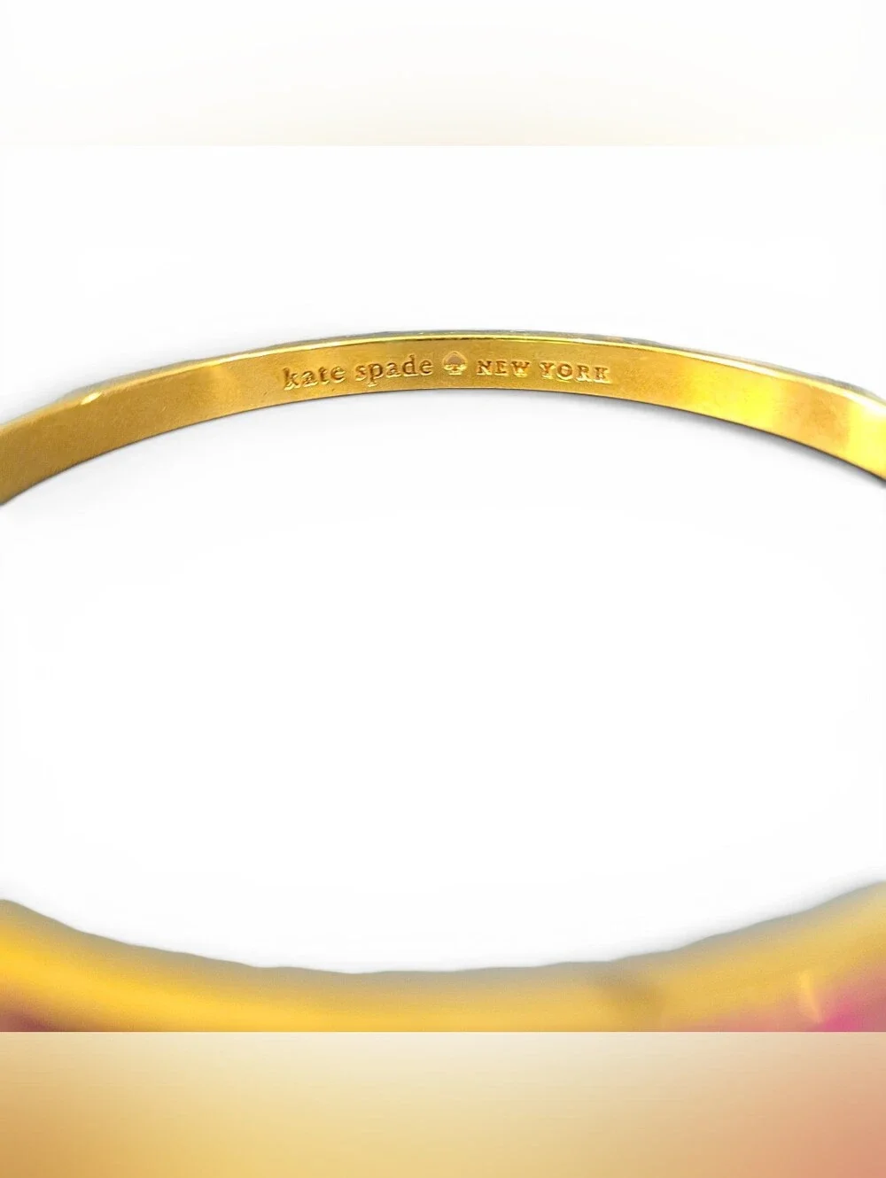 Kate Spade Pink Idiom Bangle - Picture 6 of 6